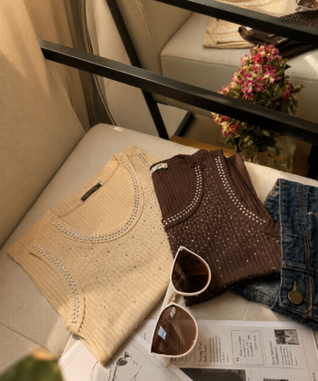تاپ نگین دار اذین