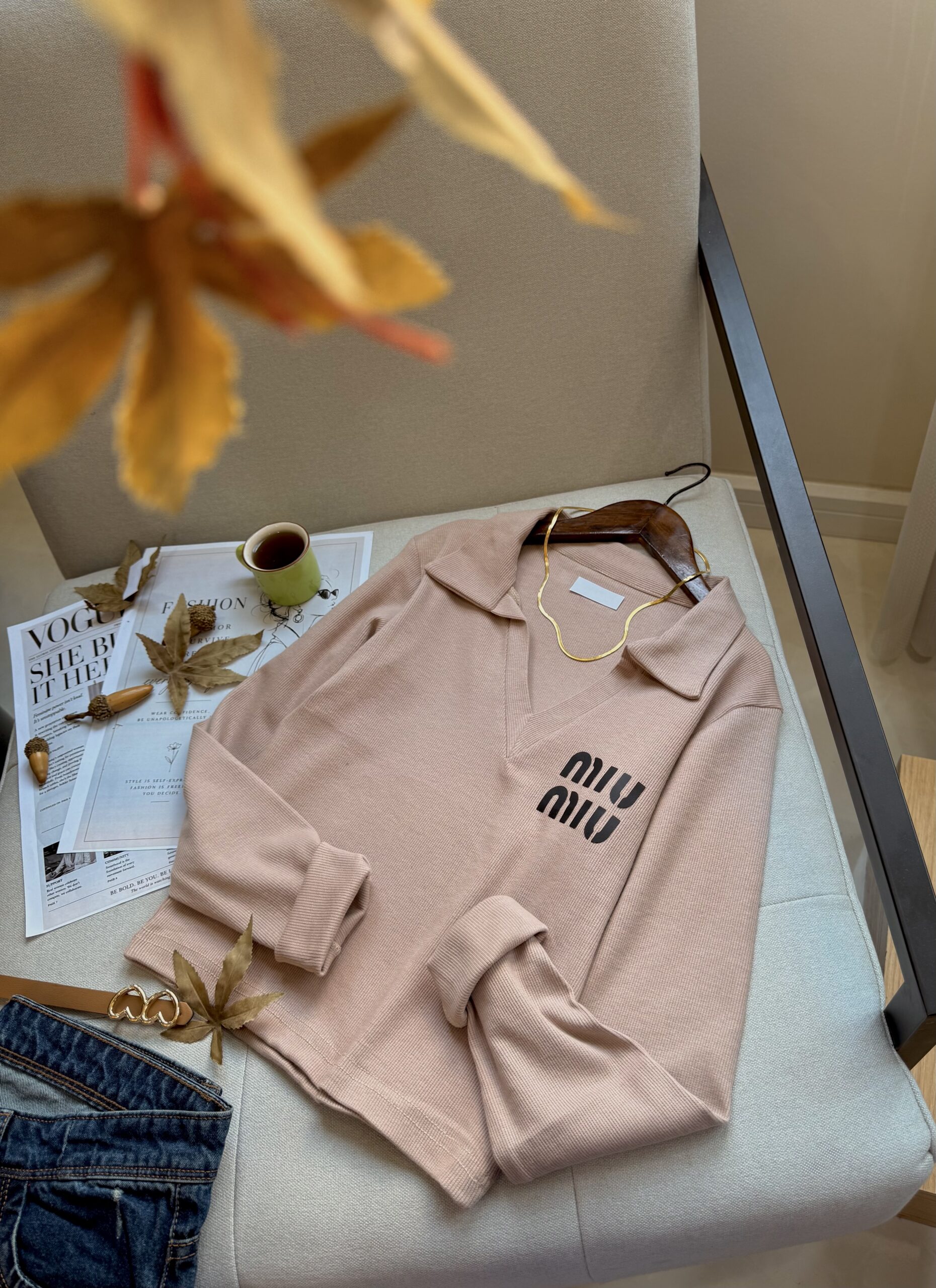 بلوز miu miu تابان