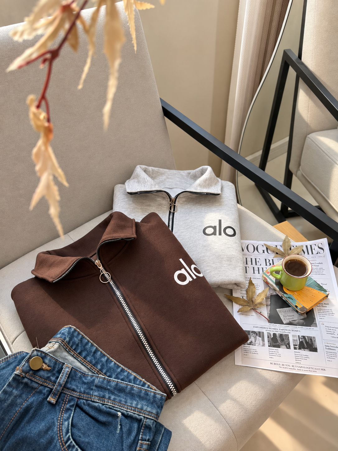 سویشرت توکرکی ضخیم alo شیدا